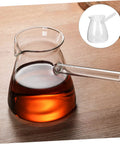 450ml Borosilicate Glass Turkish Coffee Pot Stovetop Tea Maker With Handle Milk Warmer For Hot Chocolate Butter Melting