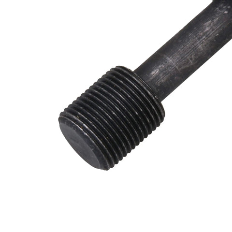 Close-up of threaded rod from Hydraulic Drive Draw Stud Kit With Gasket Punches And Knockout Punches For Precise Hole Making 20x10mm Set