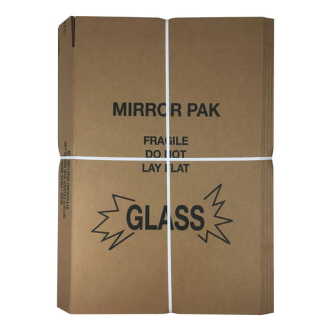 Five 2-Piece Mirror And Picture Boxes For Wall Art Up To 30 By 40 Inches, Adjustable Depth To Four Inches bundled pack