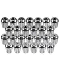 Premium Spring Collet Chuck Set For CNC Engraving, Lathe And Milling Machines with multiple sizes of ER collets.