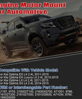 Straight Up Built Tough Three Piece Engine Motor Mount Set For Kia Optima L4 2.4 2011 2015 displayed on a rugged vehicle.
