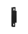 Side view of black latch from 4 Pack RV Cabinet Door Latches And Catches Easy Install Push Latch For Cabinets In Trailers And Motorhomes OEM Style