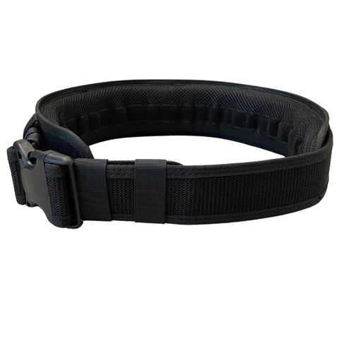 Soft Neoprene Padding Padded Waist Belt For Zero Drag Leash System Adjustable Comfort Ergonomic Fit For Wing Foiling SUP And DW Foiling Easy On Off Belt Only Fits Waist Up To 38 Inches No Chafe All Day Comfort shown in black with adjustable buckle