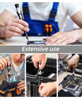 115 In 1 Precision Screwdriver Set With Micro Magnetic Bits For Electronics Repair, used on electronics and devices