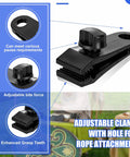 100 Pack Heavy Duty Tarp Clips With Locking Grasp No Tool Needed Thumb Screw Tent Clips For Securing Tarps Awnings Canopies