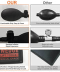 Comparison of Air Wedge Bag Pump Kit For No Fuss Single Person Lippage And Alignment, Heavy Duty Inflatable Bag Tool with competitor.