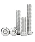 Top Shelf 15 Piece M6 By 20mm Button Head Socket Cap Bolts built tough with rust resistant 304 stainless steel in pack of 15.