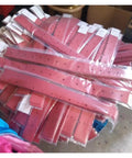 Pro Shop Side Squeegee Replacement For Industrial Floor Sweepers And Ride On Scrubbers Featuring Rock Solid Rubber Wiper, stacked in packages.
