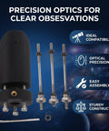 Newtonian Reflector Telescope Mount With ABS Iron Rod Holder For 35mm Mirror And 160mm Tube next to assembly tools