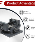 4 Inch Angle Drill Press Vise With 0 To 90 Degree Tilting Clamp Iron Cradle Style Vise for drilling machines and metalworking projects.