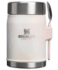 Legendary Classic Food Jar With Spork, 14 Oz Insulated Stainless Steel Keeps Food Hot Or Cold For 7 Hours, Leak Proof Lid, Sahara Plume