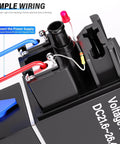 Heavy Duty Beefy Pneumatic Solenoid Valve 4V220-08 DC24V with wiring connector for fluid control.