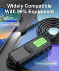 Effortless Wireless Wifi Borescope Camera Built For Quick Automotive Troubleshooting And Sneaky Cavity Scouting Featuring Crystal Clear Hd Views And Zero Cord Clutter with phone and monitor connections.