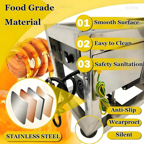 Honey Transfer Pump With 10 L Per Minute Flow No Fuss Viscous Liquid Paste Pump Stainless Steel 90W Pure Copper Motor 3 M Suction 5 M Lift Stepless Speed Control From 60 To 100 Percent Ideal For Honey Syrup Oils, stainless steel food-grade material