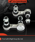 Front Sway Bar Link Kit For Infiniti Vehicles Set Of 2 Stabilizer Links Compatible With G25 G35 G37 Q50 Q60 Q70 EX35 EX37