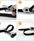 Close-up views of Alloy-Composite Bike Pedals With Adjustable Toe Clips And Straps showing the locking mechanism and strap details.