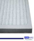 Close-up of 2 Pack Replacement HEPA Filter For Hunter Air Purifiers HEPAtech 30920, focusing on the layered filter texture.