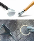 Heavy Duty 42mm Tungsten Steel Tire Repair Kit Featuring Durable Buffing Wheel Pro Grade Rubber Roller And Precision Scraping Cutter For Badass Road Repairs tools, scraper and roller.