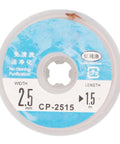 Desoldering Wick Braid With Flux for PCBs, Red Copper Material, 1.5 Meter Length, spool with blue label detail