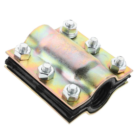 Emergency Pipe Repair Clamp DN20 110mm Waterproof Leak Sealer for home plumbing, metal construction, side view