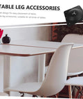 Rock Solid Iron Furniture Leg Mounting Plates Replacement Bracket Hardware For Couch Sofa And Tables Hassle Free Setup Quick Swap DIY Home Fix Kit displayed on a table with a minimalist design.