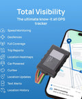 Keep Tight Tabs On Your Ride With This Hardwired Real Time Gps Tracker Using Reliable 4G Cellular Networks For Dead Nuts Accurate Location Tracking And Mobile App Dashboard Access on a smartphone with a GPS interface.