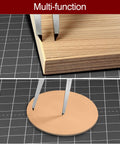 Heavy Duty Six Inch Alloy Metal Compass Scribe Dead Nuts Accurate Layout Divider marking on wood and plastic surface.