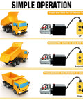 Heavy Duty 12V DC Hydraulic Power Unit With 15 Quart Reservoir And Double Acting Pump 3200 PSI Lift System operation diagram