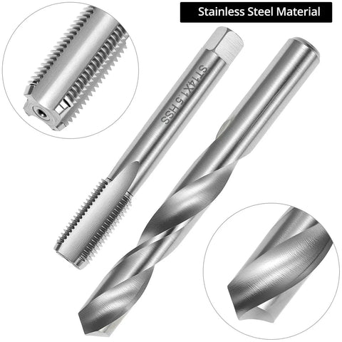 Close-up of Stainless Steel M14x1.5 Thread Inserts Kit 12 Piece Set For Female Thread Repair And Quick Conversion Converts Metric To Inch Threads Dope Durable Hardware For Easy Reliable Repairs