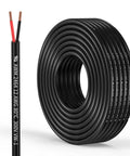 Heavy Duty 12 Gauge Two Conductor Electrical Wire With Oxygen Free Copper 65 Strand Copper PVC Jacket Outdoor Lighting