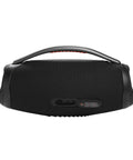 Back view of Boombox 3 Portable Bluetooth Speaker With Massive Sound And Deep Bass IPX7 Waterproof 24 Hour Playtime PartyBoost Rugged Design