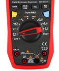 Close-up of UT161B True RMS Digital Multimeter Workhorse with 6000 Counts and 1000V AC DC NCV dial and settings