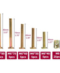 176 Piece Stainless Steel Socket Head Cap Screw Set M6 40 To 80mm Woodworking Hardware DIY Fastening Kit With Precision Threads Durable Construction For Long Lasting Assemblies. M6 bolts in 40-80mm sizes
