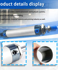 Mini Aluminum Pneumatic Cylinder MAL16x25 Double Acting Single Rod 16mm Bore 25mm Stroke, compact design for automation