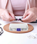 Stainless Steel Snap Ring Assortment Kit With 10 Sizes For DIY Projects And Assembly, retaining rings in a storage box