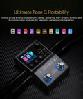All-In-One Guitar Multi-Effects Processor With NAM And IR Loader, 100 HD Effects, 9 Simultaneous Modules, Bluetooth App Control