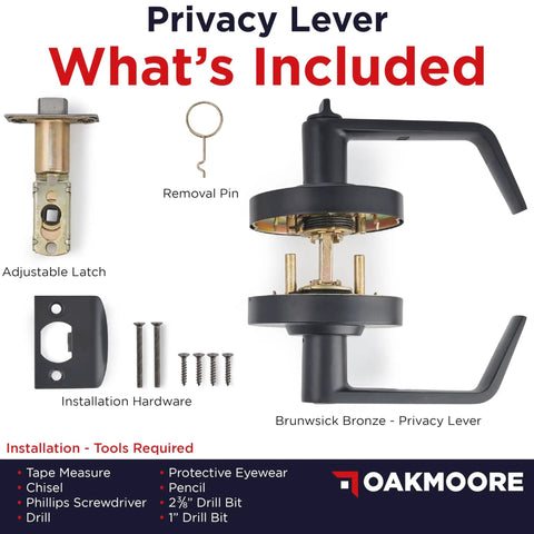Vacant Occupied Bathroom Lock For Public Restrooms And Industrial Buildings Black Door Handle Lock With Clear Status Indicator