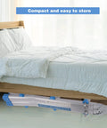 10ft A Frame Folding Ladder For Home And DIY under bed storage in bedroom, lightweight silver aluminum