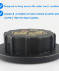 Side view of Radiator Pressure Cap Replacement Beefed Up For Ford 6.0 7.3 Powerstroke RS527 9C3Z8101B 9C3Z-8101-B Two Way Valve