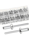 Aluminum Blind Rivets Assortment Kit Five Size Set With 70 Pieces For Metal Furniture And Automotive Projects DIY Friendly