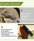 Close-up of Two Pack 613223 Edger Blades Compatible With Seven And A Half Inch Edgers Replacement Blades showing high quality materials