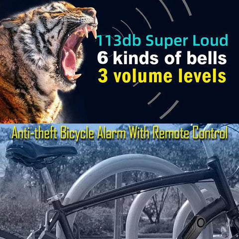 Three Pack Wireless Bike Alarm Anti Theft Burglar Sensor With 113dB Loud Siren IP65 Waterproof Vibration Displacement Detection Reduces False Alarms Ideal For Motorcycle Scooter Bicycle Trailer Car And Electric Bike, bicycle alarm with remote