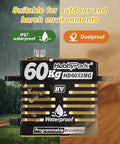 Waterproof High Torque Servo With Brushless Motor And Digital Control, 60KG, Metal Gear, dual weather graphic background