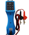 Heavy Duty Data Safe Telephone Test Set LTS 48 Butt Set with keypad and clips, built-in high voltage protection