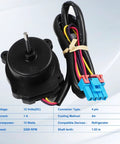 Direct Fit Refrigerator Condenser Fan Motor Replacement For Compatible Models LMXS28626S04 LMXS28626S06 LRFDS3016S00 close-up view