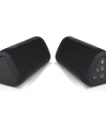 Angle 3 Ultra 2 Pack Portable Bluetooth Speakers With Dope Stereo Sound 14W Total Output 100 Ft Wireless Range IPX7 Waterproof Weekend Ready