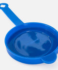 Windshield Washer Fluid Reservoir Cap Replacement Fits Nissan Armada Frontier Pathfinder Titan XTerra 350Z G35 FX35 QX56 QX80 G20 Infiniti Models 2.16 To 2.24 Inch Neck Size Blue shown from above with latch