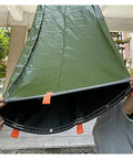 Close-up of Foldable Cargo Handling Slides With Durable Canvas Unloading Chute for Easy Grab And Go Transport outdoors