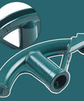 Durable Manual Pipe Bender Tool With Steel Construction For Accurate Bending Of Copper And Aluminum Tubes head close-up.