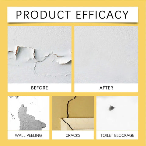 Fast Dry Wall Repair Paste 100g For Patching Holes And Cracks, Drywall Filler Putty For Ceilings And Walls, Easy Sanding And Smooth Finish For Living Rooms, Bedrooms, Kitchens, Bathrooms, Balconies, Basements, And Garages